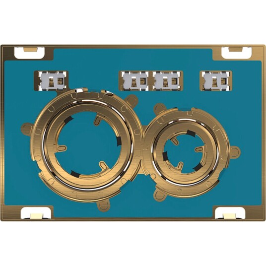 Geberit Sigma21 Betjeningsplate Kundespesifikt/Messing Geberit Sigma21 Betjeningsplate Kundespesifikt/Messing