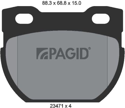 PAGID T9051N Bremseklosser