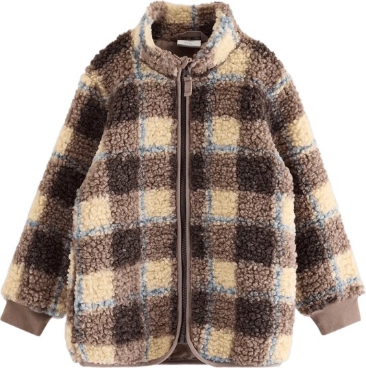 Lindex Pile Jacket Brown 104 Lindex Pile Jacket Brown 104