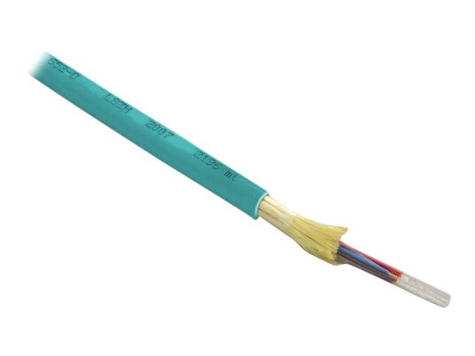 Digitus Professional Installation Cable - Samlet Kabel - 1 M - Fiberoptisk - 50 / 125 Mikroner - Om3 - Halogenfri Utendørs - Turkis