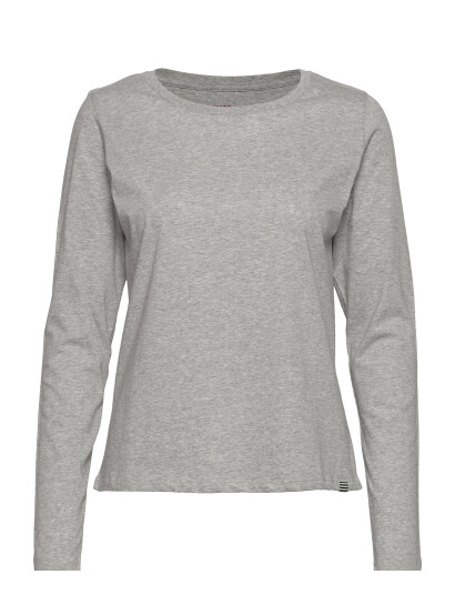 Mads Nørgaard Organic Jersey Tenna Tee Fav - Grey - XS
