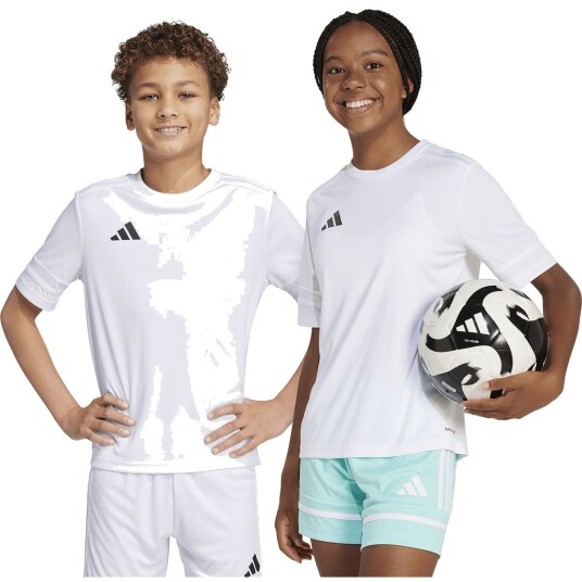 Adidas Performance T skjorte SQUA25 JSY Y Hvit/Svart Performance 14 år 164 T skjorte Adidas Performance T skjorte SQUA25 JSY Y Hvit/Svart Performance 14 år 164 T skjorte
