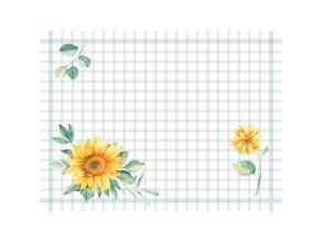Dunicel Dækkeserviet 30X40 Cm Sunflower Day,100 Stk/Pk