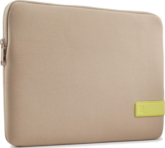 Case Logic Reflect PC-etui 13" Plaza Taupe/Sun-Lime