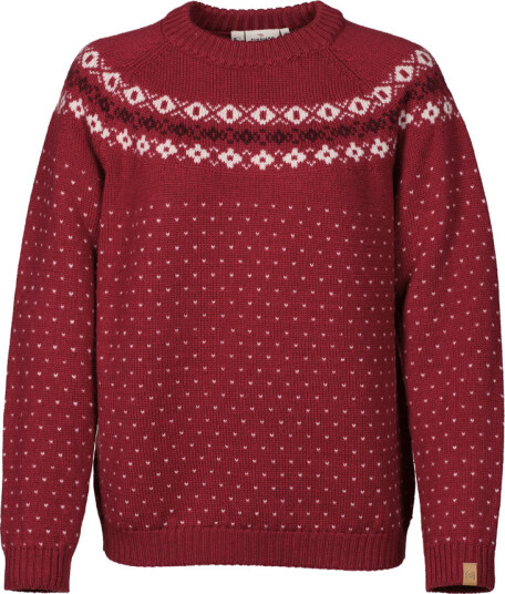 Ivanhoe Women's Sire Crewneck Deep Red 38