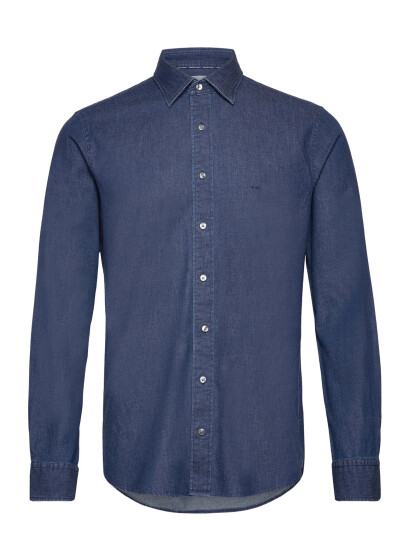 Michael Kors Real Indigo Slim Shirt Blue 39 Michael Kors Real Indigo Slim Shirt Blue 39