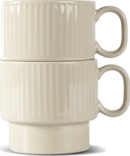 Sagaform Coffee & More tekopp 2-pk Beige Sagaform Coffee & More tekopp 2-pk Beige