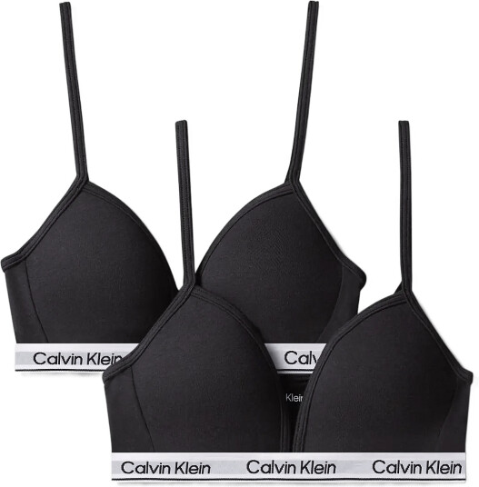 Calvin Klein 2Pk Triangle Black 152 164