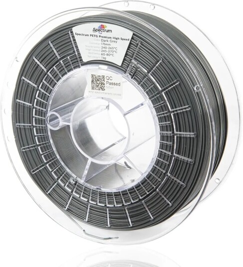 Spectrum Petg Premium High Speed Dark Grey Spectrum Petg Premium High Speed Dark Grey
