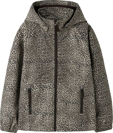 Name It Softshell Jakke m. Fleece Regnværsdag/Leo Name It 6 år (116) Softshell Beige Brun