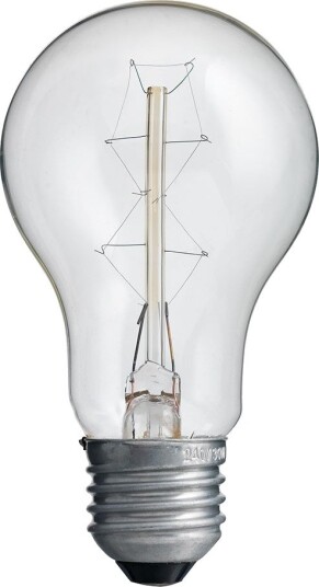 Lyktpære E27 55W 2700K