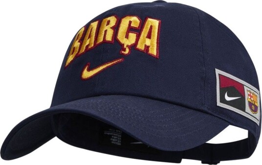 Barcelona caps Club Svartblå/Gul Barn Nike størrelse One Size