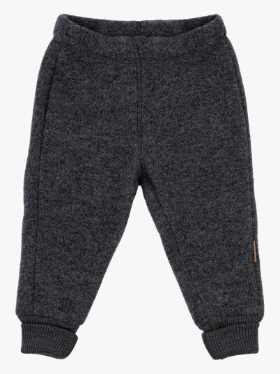 Mikk Line Fleecebukser Baby Merinoull Anthracite Melange 98 Mikk Line Fleecebukser Baby Merinoull Anthracite Melange 98
