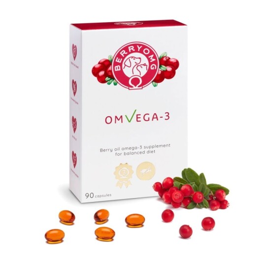Berryomg Omvega 3 90 Kapsler Berryomg Omvega 3 90 Kapsler