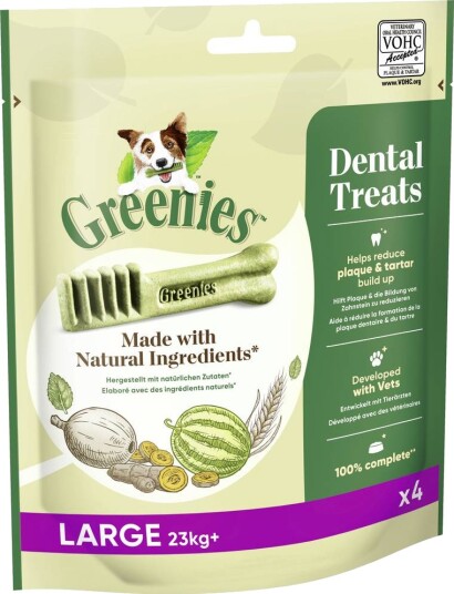 Greenies Tannpleie Tyggesnacks 3 X 170 G Large