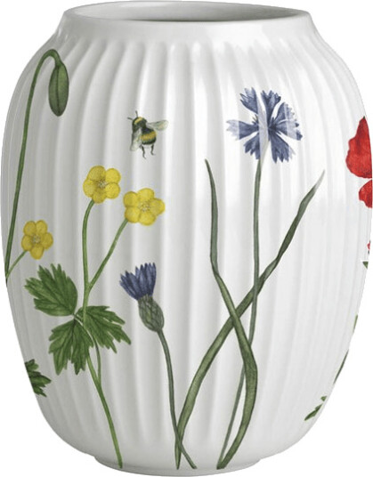 Kähler Hammershøi Summer vas 21 cm wild flowers Kähler Hammershøi Summer vas 21 cm wild flowers