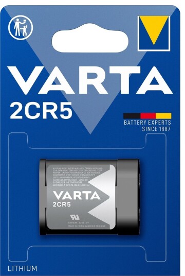 Varta 2CR5 Litiumbatteri 6V 1200 mAh for Foto