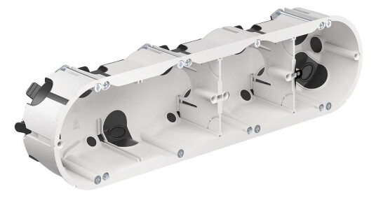 Rutab 9254 78 Multi boks lufttett 48 mm 4 hulls Installasjonsmaterial