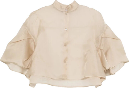 Max Mara Dame Bluser & Skjorter Beige S,