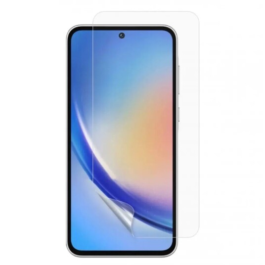 INCOVER Samsung Galaxy A35 PET PET Skjermbeskyttelsesfilm - Gjennomsiktig