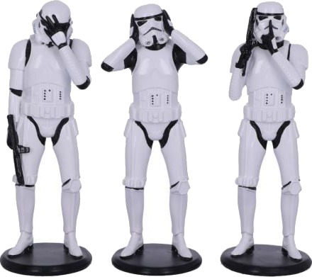Nemesis Now Tre Kloke Stormtrooper Figurer - Star Wars Samlefigurer 14 cm Nemesis Now Tre Kloke Stormtrooper Figurer - Star Wars Samlefigurer 14 cm