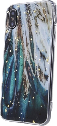 Gold Glam Cover for iPhone 15 Pro 6,1'' Feathers Gold Glam Cover for iPhone 15 Pro 6,1'' Feathers