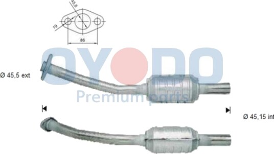 Katalysator Oyodo 10N0056-OYO