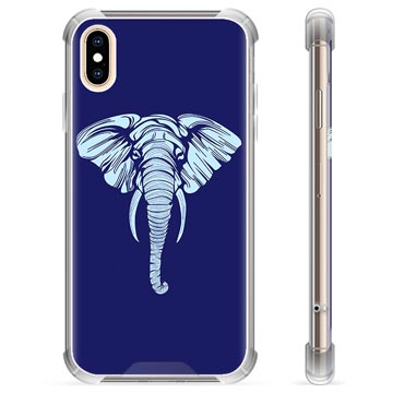 iPhone X / iPhone XS Hybrid-deksel Elefant