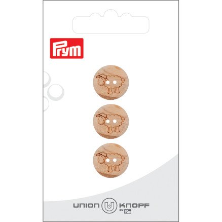 Prym Pull Button Sheep 15mm 3 stk