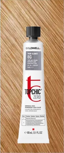 Goldwell Topchic Zero Light Gold Blonde 8G 60 ml
