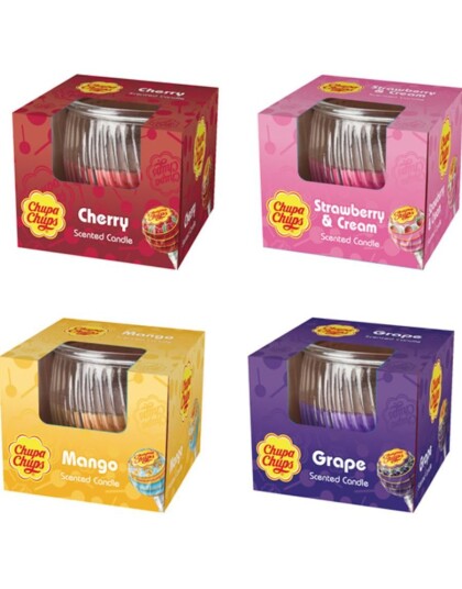 Hancocks 8 stk Chupa Chups Assorterte Duftlys