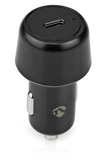 Nedis 45W USB-C Billader med Automatisk Spenning Utvalg - Svart Nedis 45W USB-C Billader med Automatisk Spenning Utvalg - Svart