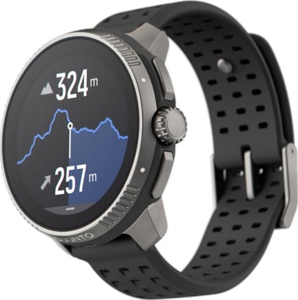 Suunto Race Titanium Charcoal, multisportklokke, smartklokke, unisex Charcoal
