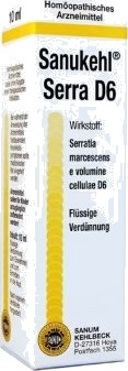 Sanukehl serra dråper d6 10ml Dil