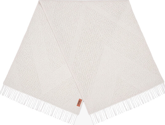 Missoni Wool Scarf 70x180 cm Beige ONE SIZE