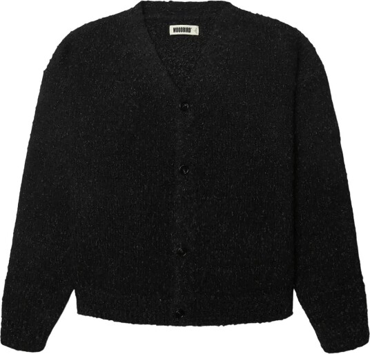 Woodbird Wbchi Boucle Cardigan Black XL