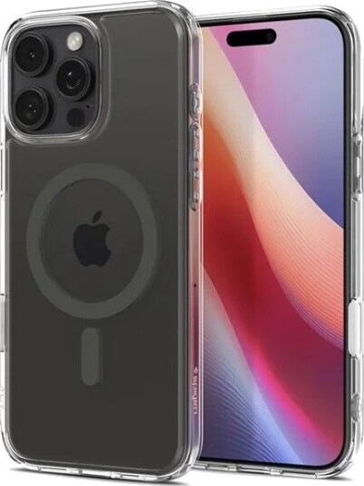 Spigen Ultra Hybrid T MagSafe Skall for iPhone 16 Pro Max - Grafitt/Transparent