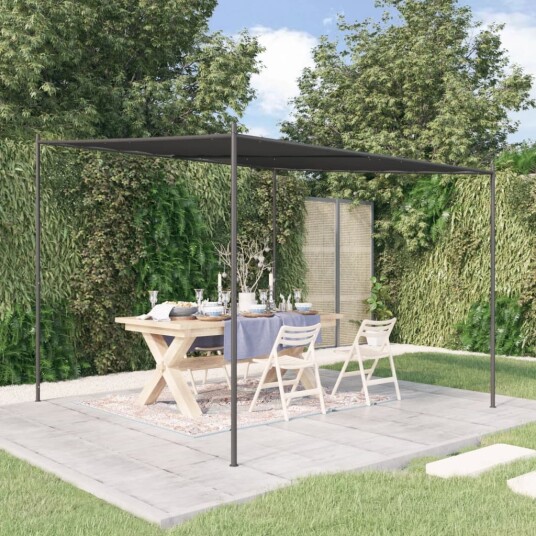 vidaXL Festtelt antrasitt 3x3 m 180 g/m² stoff og stål vidaXL Festtelt antrasitt 3x3 m 180 g/m² stoff og stål
