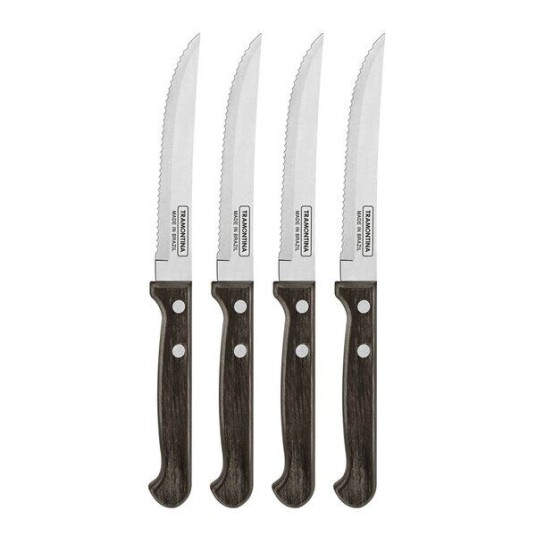 Tramontina Biffkniv 21,9 cm 4 stk polywood