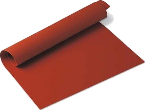 Silikomart 23.001.00.0062 Bakematte Rektangulær Silikon Rød 1 Stykker 400 Mm