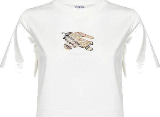 Burberry Dame Topper Hvit L, Burberry Dame Topper Hvit L,