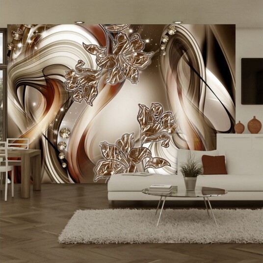 Fototapet Brown Symphony 250x175 - Artgeist sp. z o. o.