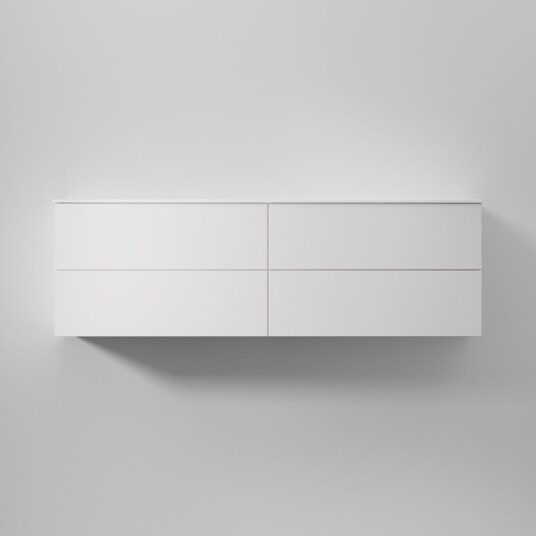 INR Iconic Nordic Rooms Core Solid Servantskap Pure White / 160cm Dobbel