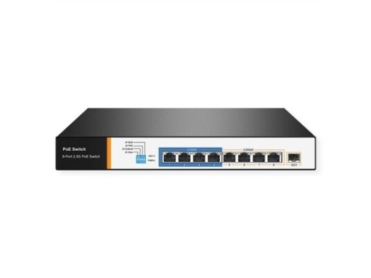 Value 21.99.1189, 2.5G Ethernet (100/1000/2500), Full Tosidig, Strøm Over Ethernet (Poe), Rack-Montering, 1U Value 21.99.1189, 2.5G Ethernet (100/1000/2500), Full Tosidig, Strøm Over Ethernet (Poe), Rack-Montering, 1U