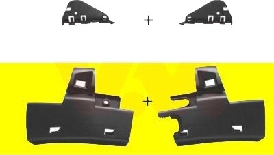 VAN WEZEL 4040539 Holder, støtfanger VAN WEZEL 4040539 Holder, støtfanger