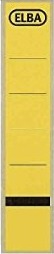 Elba Spine Label For Lever Arch Files 190 X 59 Mm Yellow Gult 10 Ark 59 Mm 190 Mm 10 Stykker