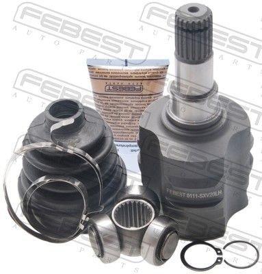 Febest Drivknute drivaksel FEBEST 0111 SXV20LH