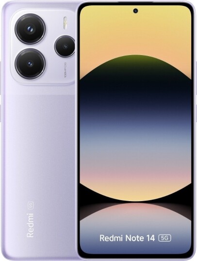 Xiaomi Redmi Note 14 5G 128GB 6GB Smarttelefon Lavendel Purpur