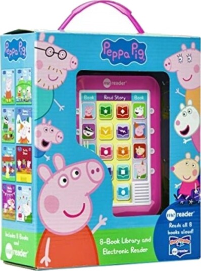 Peppa Pi Me Reader 8 Book Library and Electronic Reader Sound Book Set Peppa Pi Me Reader 8 Book Library and Electronic Reader Sound Book Set