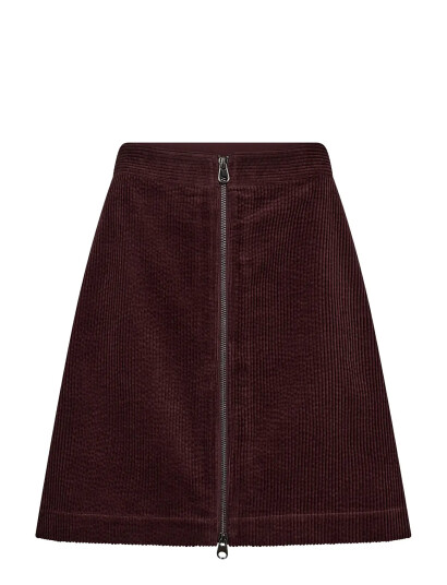 MOS MOSH Mmelina Joana Skirt - Burgundy - 34 MOS MOSH Mmelina Joana Skirt - Burgundy - 34